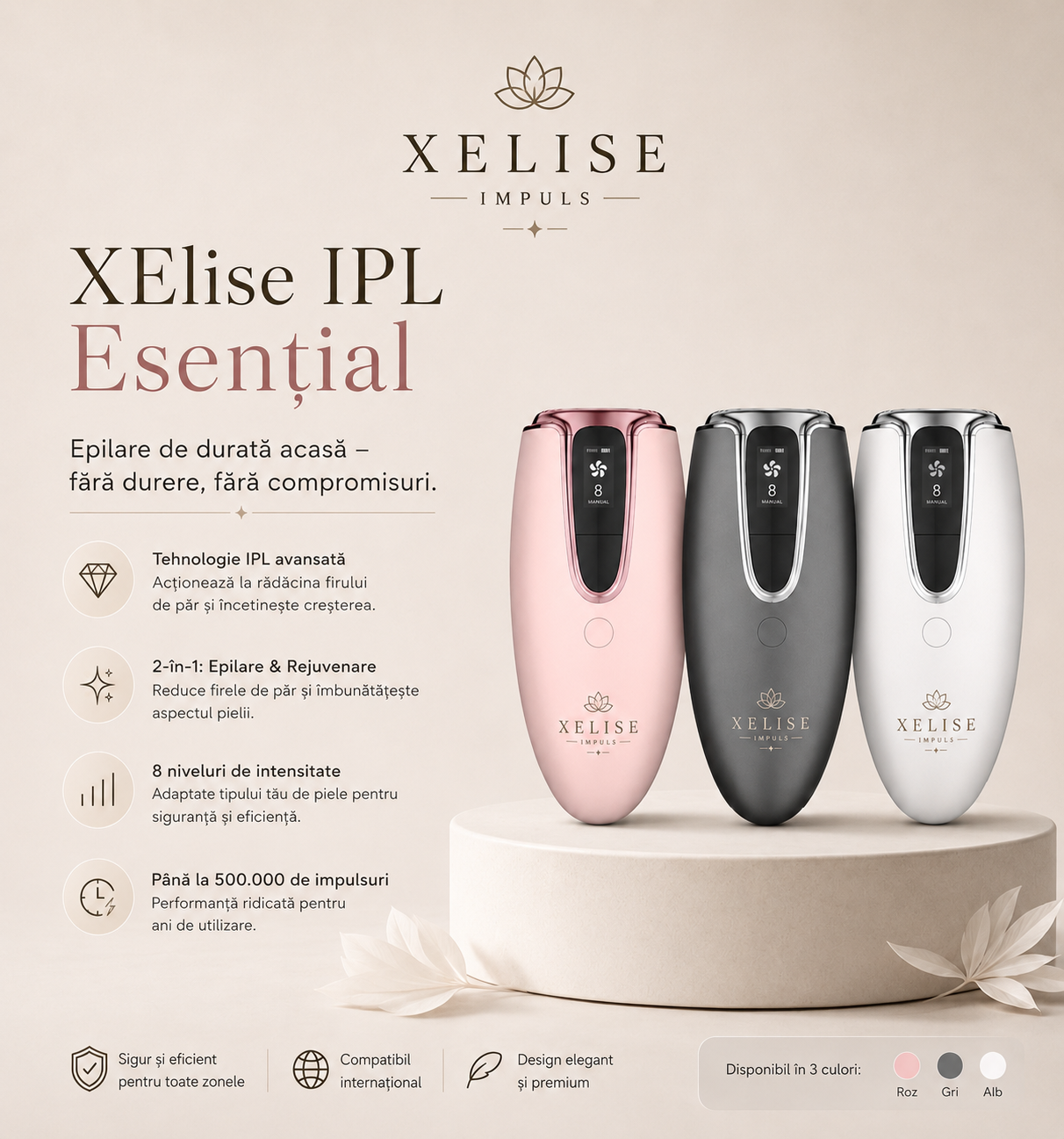 ✨  XELISE IPL Esențial